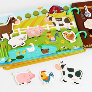 Montessori apprentissage cognitif livre occupé <span class=keywords><strong>ferme</strong></span> Animal océan autocollant livres <span class=keywords><strong>jeux</strong></span> <span class=keywords><strong>de</strong></span> société jouets éducatifs pour enfants garçons filles - Product Image 4