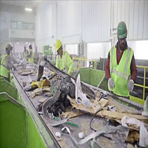 مصنع إعادة تدوير القمامة ، آلات معالجة نفايات فرز النفايات المنزلية ، استرداد فرز النفايات الصلبة البلدية - Product Image 4