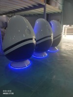 Simulateur de tir VR 9D Egg Chair pour parcs d'attractions