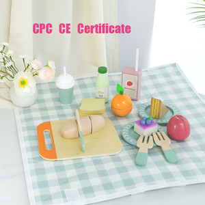 Ensemble de jouets de <span class=keywords><strong>cuisine</strong></span> pique-nique RHS créatif nouveau design en vente directe du fabricant pour enfants jouet classique en <span class=keywords><strong>bois</strong></span> pour tout-petits garçons et filles - Product Image 2