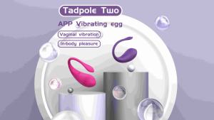 女性用ワイヤレスアプリ遠隔操作絶頂刺激Gスポットバイブレータージャンピングドルフィン装着型セックストイ - Product Image 5