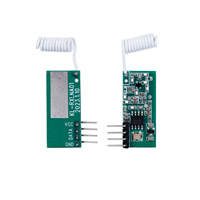Kit de télécommande sans fil 433m Carte récepteur Module émetteur Contrôle par clé Télécommande longue portée