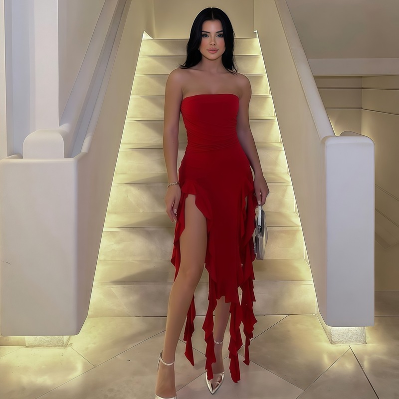 2025 Sexy Backless Short Dress Women