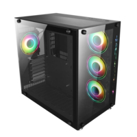 Étui de Pc de bureau Complet pour Gabinete Gamer MATX ARGB Pc Gaming
