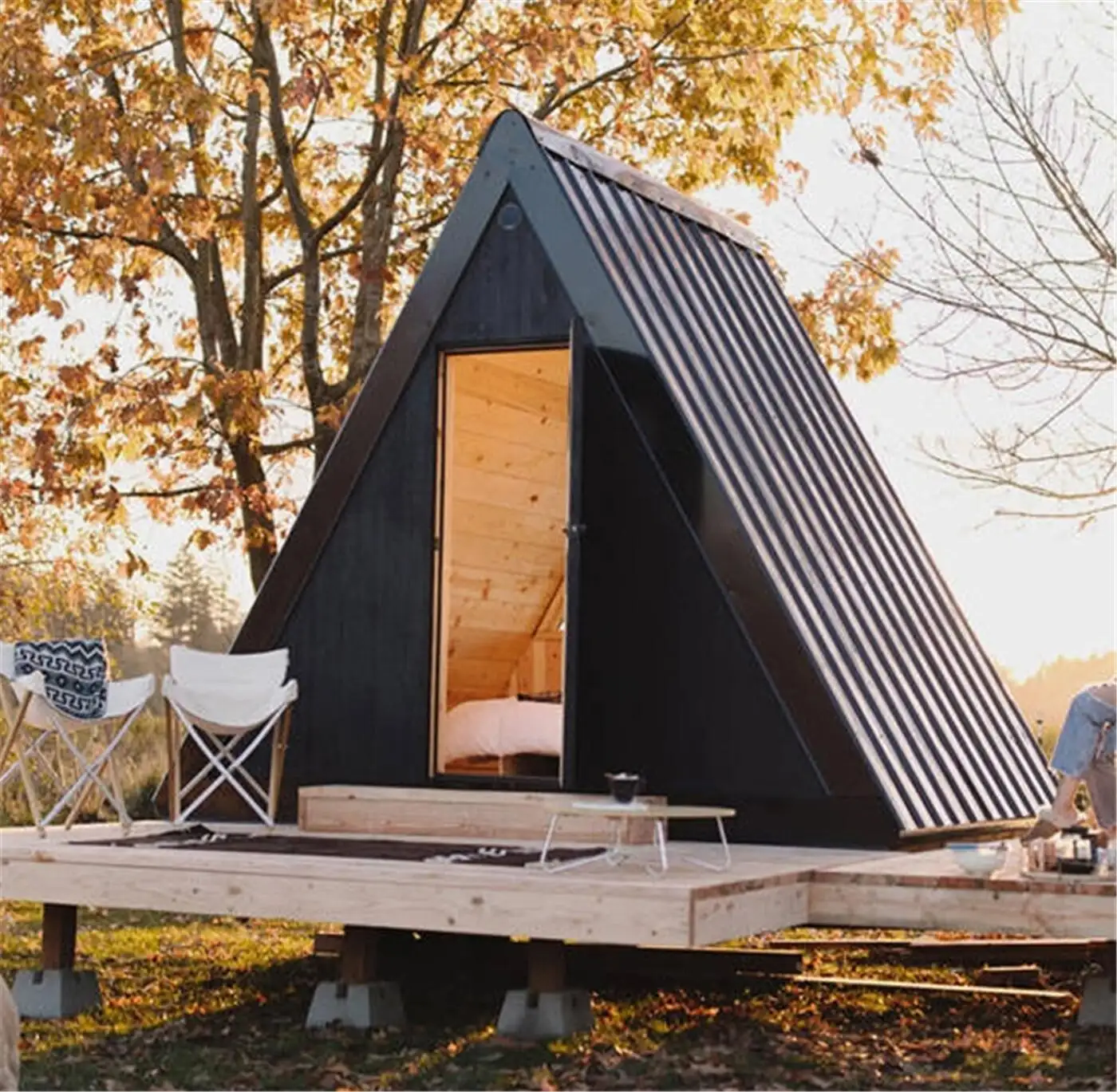 Haute qualité cabine mobile évolutive chinoise préfabriquée villa de luxe petite maison avec des maisons préfabriquées à prix compétitif