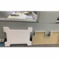 Máquina CNC de Alto Rendimiento para Corte y Pulido de Fregaderos en Encimeras de Cuarzo con Cambio Automático de Herramienta