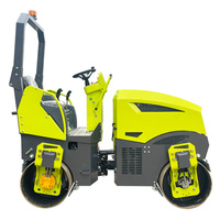 Micro compacteur de moteur diesel de 3 tonnes Rouleau de tambour de poids de 5 tonnes pour les industries de la construction et de la route Rouleau roulant sur rouleau