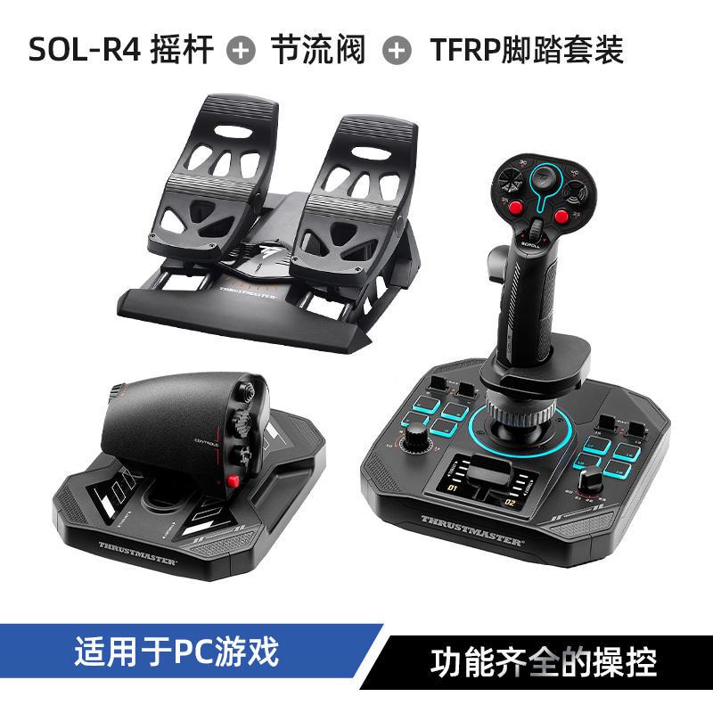 SOI-R 4 joystick+vanne d'étranglement+TFRP