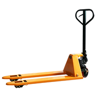 3000kg capacité de charge manuel main hydraulique pousser transpalette Jack chariot PU roues 550*1150mm