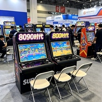 Borne d'arcade rétro classique de 32 pouces, personnalisée, à monnayeur, jeu Street Fighter pour usage domestique et commercial