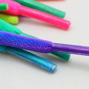Cuerda de Nailon de Alta Calidad Youki YKTD HF 80-160cm, Plana y Colorida, de 10mm de Ancho, para Calzado Deportivo con Pedrería, CN;ZHE - Product Image 3