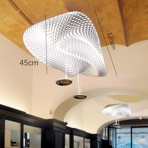 โคมไฟเพดานดีไซน์อิตาลีทันสมัย รูปทรงไม่สมมาตร สำหรับห้องนั่งเล่นขนาดใหญ่ ร้านอาหาร วิลล่า โชว์รูม บันได - Product Image 5