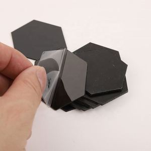Modern 3D Self-Adhesive Gold <b>Rectangle</b> Hexagon <b>Mirror</b> New Acrylic Wall Sticker Laser Golden Finish Self-Installing <b>Mirror</b> Sheet - Product Image 3