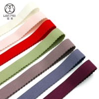 Lingerie en nylon personnalisée bande d'épaule motif de logo imprimé bandes élastiques sangle de soutien-gorge