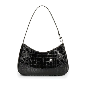 Elegante Bolso Bandolera para Mujer, Clásico, Impermeable, Bonito, de Piel Sintética con Textura de Cocodrilo - Product Image 1