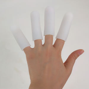 Long Thick Gel Silikon Fingers chutz Sport <span class=keywords><strong>Finger</strong></span> Schutzhülle Schlauch abdeckung Close Ended - Product Image 3