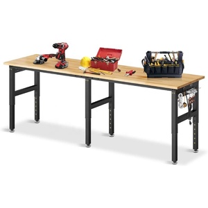 <span class=keywords><strong>Banco</strong></span> <span class=keywords><strong>de</strong></span> <span class=keywords><strong>Trabajo</strong></span> Plegable y Ajustable <span class=keywords><strong>de</strong></span> Alta Resistencia para Exteriores, con Ruedas Metálicas y Construcción <span class=keywords><strong>de</strong></span> Madera Dura, para Uso en Garajes, Hoteles y Patios - Product Image 5