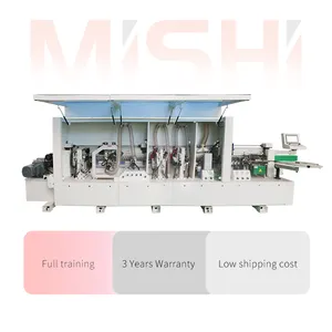 MISHI Woodworking Edge banding machine for chipboard Automatic gluing 5 functions Wood based panel High speed Edge bander