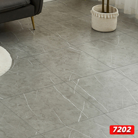 Wasserdichter LVT-Vinylboden mit Marmor-Steinmuster, selbstklebende PVC-Vinyl-Bodenfliesen für das Wohnzimmer