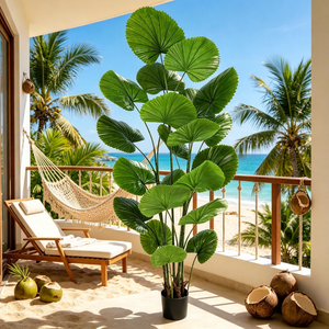 Articles de décoration intérieure très demandés : <span class=keywords><strong>Palmier</strong></span> artificiel écologique, arbre artificiel pour hôtel, bureau, Noël, anniversaire, fête - Product Image 2