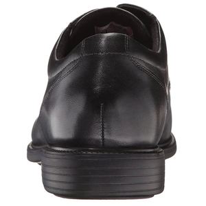Unisex Black Leather Shoes Offering High Quality Smooth Finish Durable Sole <b>Support</b> Breathable Quick Dry Causal Custom Brand - Product Image 3