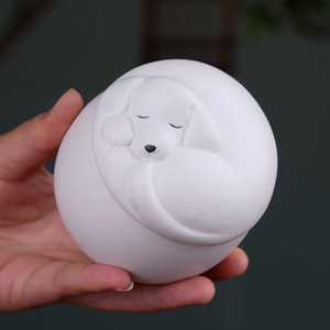 Urna Memorial em Cerâmica para Cães e Gatos, Ecológica, em Forma de Gota com Design Hermético - Product Image 4