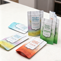 Sacs d'emballage alimentaire Doypack à fermeture éclair en plastique souple mat laminé YSH pour confiseries - Vente en gros