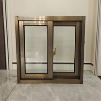 Ventana Corredera de Aluminio Integrada con Barras de Seguridad y Mosquitera, Moderna, Antirrobo e Insonorizada para Hotel o Villa