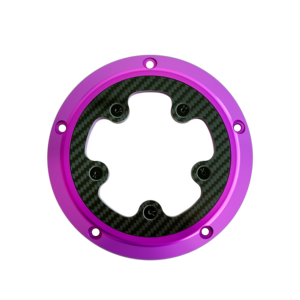 Cache-carter de transmission CNC en aluminium avec fibre de carbone pour modèles Harley Softail M8 2018 et plus récents, sauf FXFB et <span class=keywords><strong>FXFBS</strong></span> (à partir de 2018) - Product Image 2