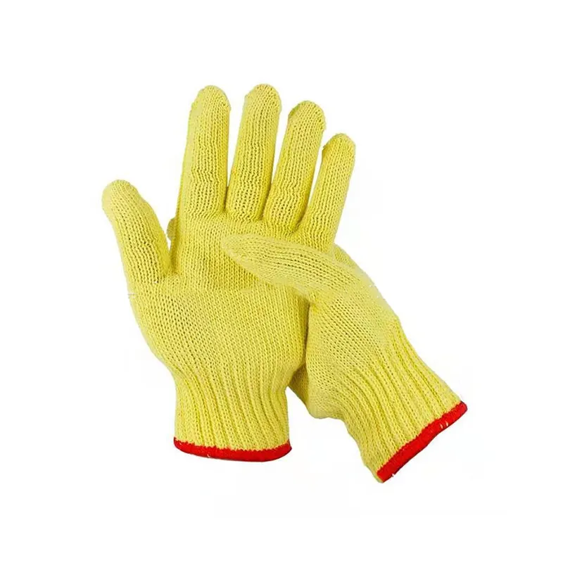 ODM Level 4 Handschuh Sicherheits arbeit Schweiß schutz Brand bekämpfung Hitze beständigkeit Para Aramid Faser Anti Cut Resistant Handschuhe