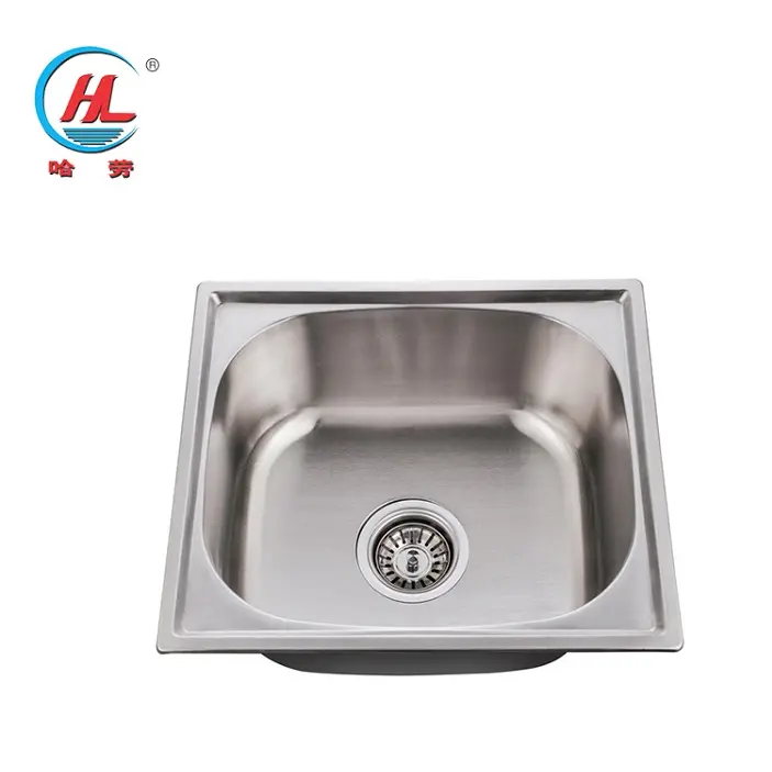 Wholesale Custom Small Single Bowl Sink Polish Finished Sink SUS Kitchen Sink