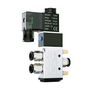 Быстродействующий пневматический клапан 4V 5/2 нормально закрытый двойная катушка AC220V DC24V для компрессора - Product Image 6