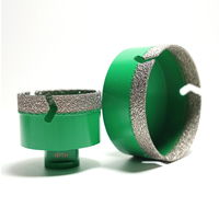 Accessoires pour perceuse à carrelage, disques à trous profonds pour menuiserie, outils circulaires multi-usages, foret diamanté à brasage sous vide régulier
