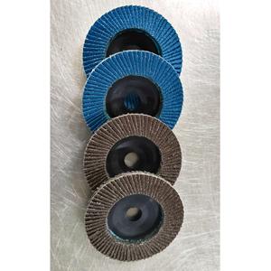 Para trabajos de molienda y desbarbado Disco de aleta de óxido de aluminio de origen vietnamita Grano 40 a 320 4 pulgadas 5 pulgadas - Product Image 2