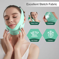 Sangle amincissante pour le visage, portable, USB, en caoutchouc, écologique, réutilisable, V-Bandage, pour amincir le menton et les joues
