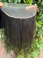 Perruque frontale en dentelle HD, 3 mèches, 100% cheveux humains vierges Remy vietnamiens, grade A, longueur 8-30 pouces, poids 100g, Cloudyhair