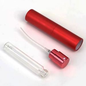 Atomizador de Perfume de Aluminio y Vidrio Multicolor de 5ml y 10ml, Recargable, con Acabado Esmerilado, 100 Unidades, Impresión Serigráfica - Product Image 5