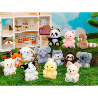 Porte-clés en peluche mignon en forme d'éléphant, panda, renard, vache, lapin, chien, cochon – Vente en gros, fabricant personnalisé, cadeaux pour enfants