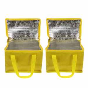 Sac isotherme pour aliments en tissu non tissé en gros, sac isotherme écologique pour boissons, sac de livraison isotherme pour la restauration - Product Image 1