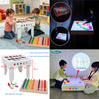 Kit de mobilier interactif pour salle sensorielle SEN, ensemble d'équipements multisensoriels pour salle sensorielle, pour l'éducation des besoins spéciaux, salle de jeux