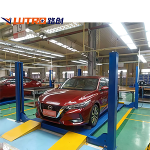 10 tấn bốn bài thủy lực nâng nhiệm vụ nặng nề 4 bài Xe Tải xe nâng cho xe buýt xe tải hội thảo - Product Image 3