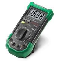 Mastech MS8265 Multimeter Digital Manual, Pengukur Arus Tegangan AC/DC Jangkauan Manual dengan Pengukuran Frekuensi Kapasitansi Ohm