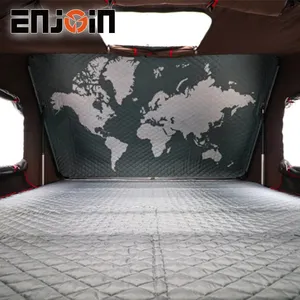 ENJOIN 4 Persons Automatic Foldable Auto Folding Hard Shell Aluminum Vehicle Suv Camping Car Roof Top Tent For Sale