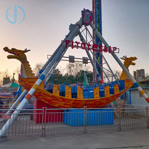 Gran emocionante al aire libre 32 asientos <span class=keywords><strong>Dragon</strong></span> Pirate Ship Rides Niños Adultos Viking Boat Parque de Atracciones Rides para la venta - Product Image 2