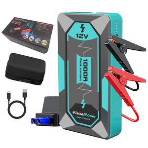 Multi-funzione 6000mAh strumenti di emergenza <span class=keywords><strong>batteria</strong></span> <span class=keywords><strong>Booster</strong></span> salto di avviamento ponticello portatile con compressore d'aria gonfiatore pneumatici - Product Image 1