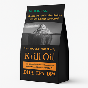 Capsules molles d'huile de krill antarctique en vrac OEM, supplément halal d'astaxanthine, huile de poisson oméga-3 EPA DHA, gélules molles d'huile de krill - Product Image 2