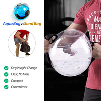 Ballon d'eau gonflable TOPKO personnalisé avec logo, en PVC, réglable, pour entraînement de fitness, Aqua Bag