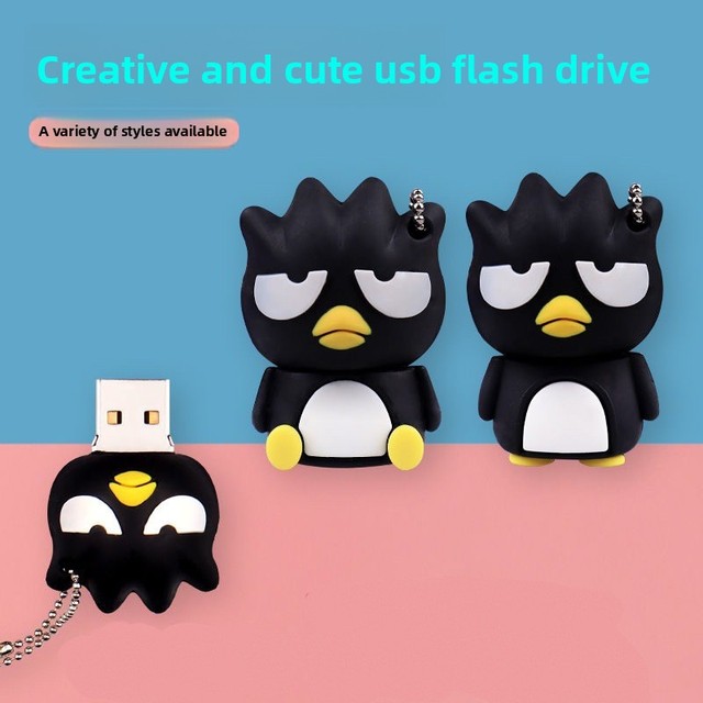 New Cross-border Cartoon USB 2.0 Flash Drive 8GB 16GB Creative Cute PVC Doll Girls Students Gift Large Capacity 128GB 1-Year