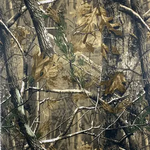 Waterdicht 80% Polyester 20% Katoen Tc 80/20 Scheurbestendige Realtree Leaf Greta Gedrukt Uniform Camouflage Gevechtsstof