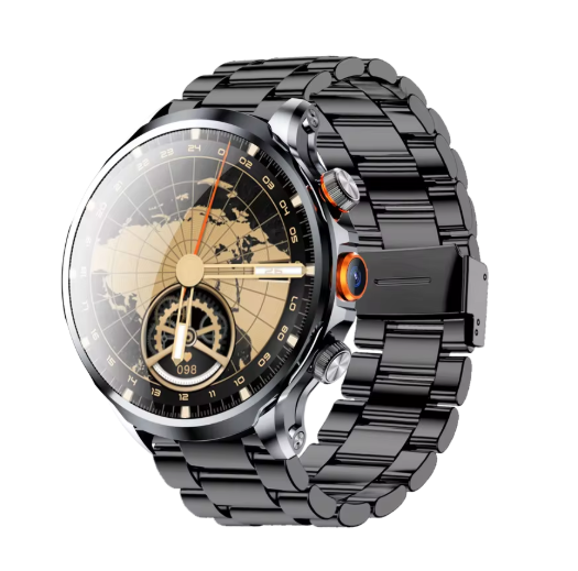 Acciaio nero + gomma nera